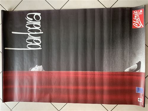 Barbara - Rideau Rouge - En concert - 80x120cm - Affiche État correct - N/A reconditionné disponible sur Fnac