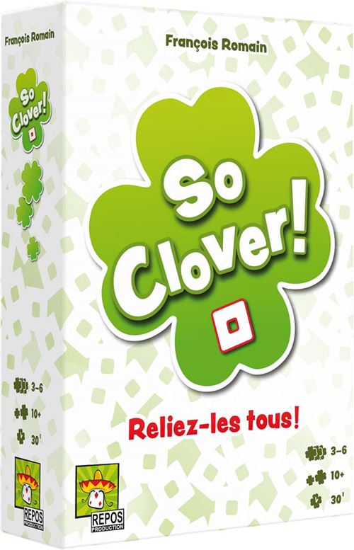 Jeu d’ambiance Asmodee So Clover État correct - Asmodee reconditionné disponible sur Fnac
