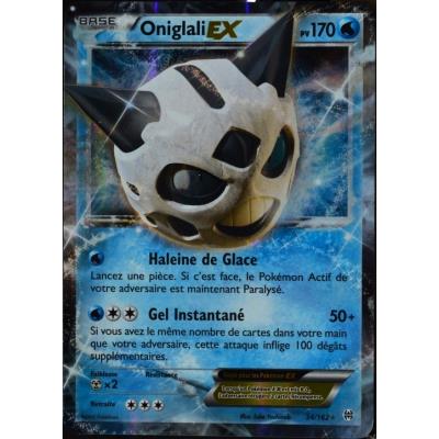 carte Pokémon 34/162 Oniglali EX 170 PV XY - Impulsion Turbo NEUF FR État correct - Pokémon reconditionné disponible sur Fnac