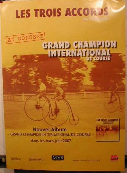 Les Trois Accords - 40x60 cm - AFFICHE / POSTER État correct - N/A reconditionné disponible sur Fnac