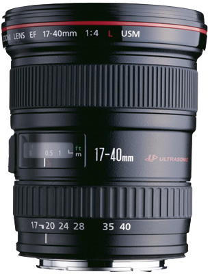 Objectif reflex Canon EF 17 - 40 mm f/4 L USM État correct - Canon reconditionné disponible sur Fnac