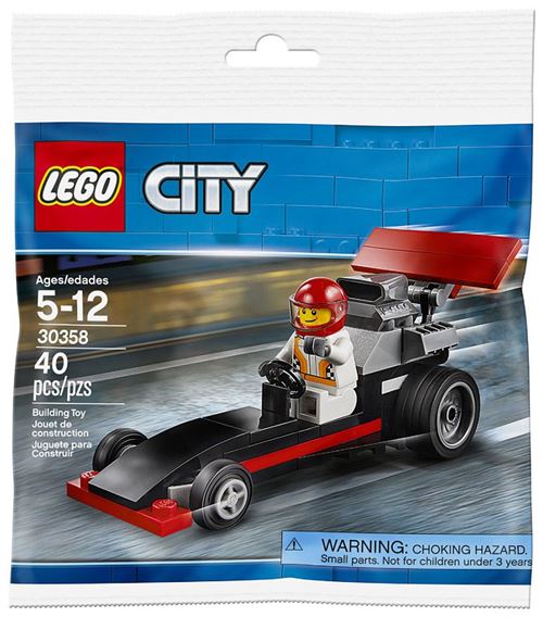 LEGO® City 30358 Le Dragster Polybag État correct - N/A reconditionné disponible sur Fnac