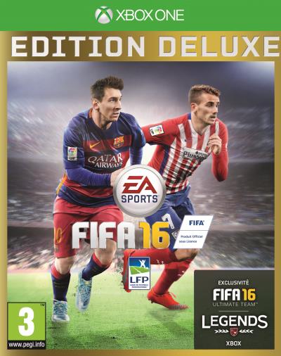 Acheter FIFA 16 Deluxe Xbox One État correct - 19,00 € FIFA 16 Deluxe Xbox One État correct - Bandai Namco reconditionné disponible sur Fnac