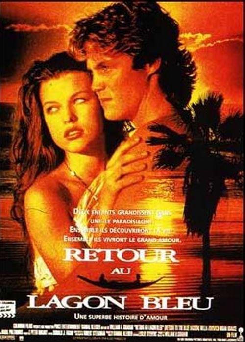 Retour Au Lagon Bleu - AFFICHE CINEMA ORIGINALE État correct - N/A reconditionné disponible sur Fnac