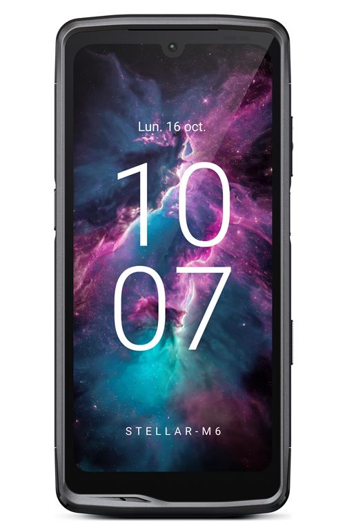 Smartphone Crosscall Stellar M6 6,1"" 5G Double nano SIM 128 Go Noir État correct - Crosscall reconditionné disponible sur Fnac