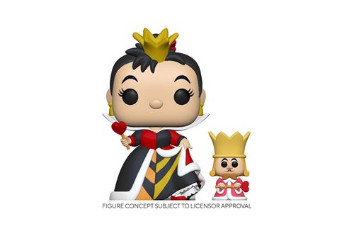Figurine Funko Pop and Buddy Disney Alice 70th Queen with King État correct - Funko reconditionné disponible sur Fnac