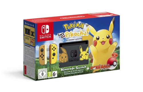 Acheter Console Nintendo Switch Pokémon Let's Go Pikachu ! Edition Pikachu et Évoli État correct - 449,95 € Console Nintendo Switch Pokémon Let's Go Pikachu ! Edition Pikachu et Évoli État correct - Nintendo reconditionné disponible sur Fnac