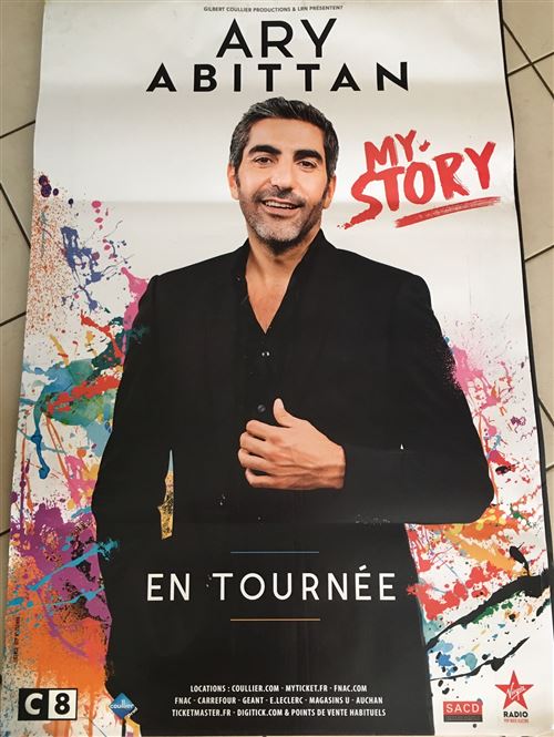 Ary ABITAN - My Story - AFFICHE État correct - N/A reconditionné disponible sur Fnac