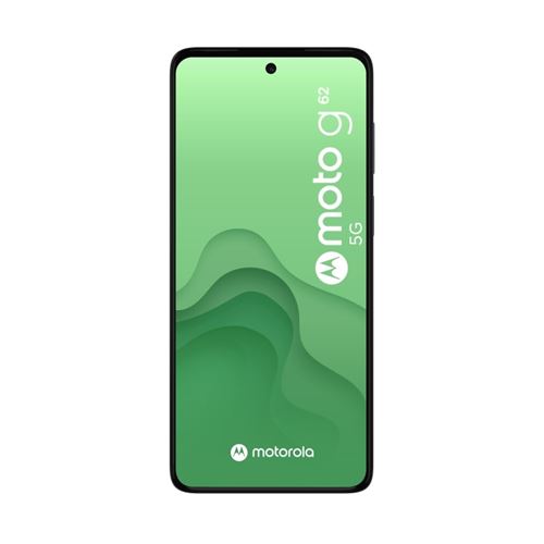Smartphone Motorola Moto G62 6.5"" 5G Double nano SIM 64 Go Gris Nuit État correct - Motorola reconditionné disponible sur Fnac