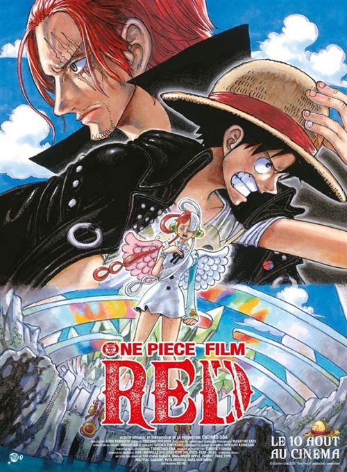 Affiche de Cinéma Originale - One Piece - Red - 2022 - 40x60cm État correct - N/A reconditionné disponible sur Fnac