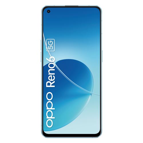 TIM OPPO Reno 6 16,3 cm (6.4"") Double SIM ColorOS 11.3 5G USB Type-C 4300 mAh Bleu État correct - N/A reconditionné disponible sur Fnac