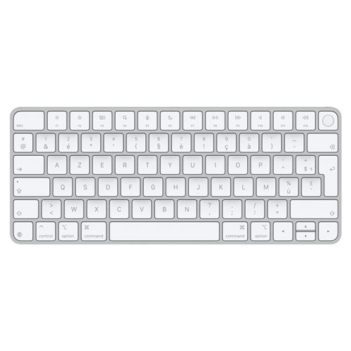 Acheter Clavier sans fil Azerty Apple Magic Keyboard avec Touch ID Blanc État correct - 138,99 € Clavier sans fil Azerty Apple Magic Keyboard avec Touch ID Blanc État correct - Apple reconditionné disponible sur Fnac