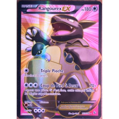 carte Pokémon 103/106 Kangourex Ex 180 PV - FULL ART Série Xy Étincelles NEUF FR État correct - Pokémon reconditionné disponible sur Fnac