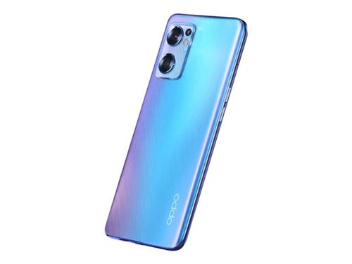 OPPO Find X5 Lite - 5G smartphone - double SIM - RAM 8 Go / Mémoire interne 256 Go - microSD slot - écran OEL - 6.43"" - 2400 x 1080 pixels (90 Hz) - 3 x caméras arrière 64 MP, 8 MP, 2 MP - front camera 32 MP - bleu étoilé État correct - N/A reconditionné disponible sur Fnac