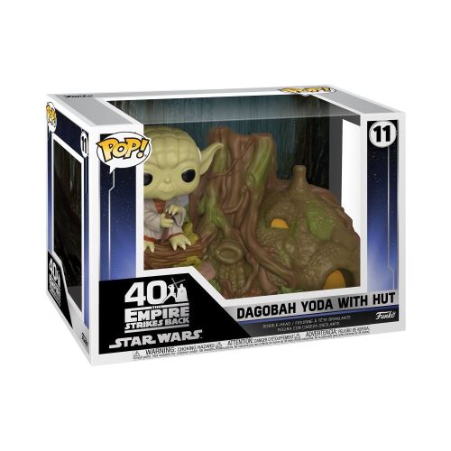 Figurine Funko Pop Star Wars Dagobah Yoda With Hut État correct - Funko reconditionné disponible sur Fnac