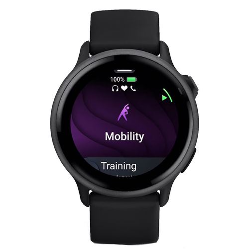 Montre connectée Garmin Vívoactive® 6 42 mm Noir avec bracelet Noir État correct - Garmin reconditionné disponible sur Fnac