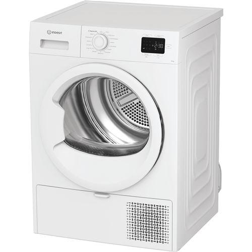 Sèche linge à pompe à chaleur INDESIT CYD103DWWFR État correct - Indesit reconditionné disponible sur Fnac