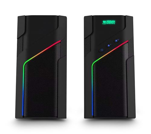 Acheter Haut-parleurs stéréo sans fil Bluetooth Urban Factory Boomee BTS10UF Noir État correct - 27,99 € Haut-parleurs stéréo sans fil Bluetooth Urban Factory Boomee BTS10UF Noir État correct - Urban Factory reconditionné disponible sur Fnac