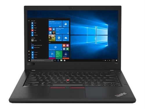 Lenovo ThinkPad T480 20L6 - Intel Core i5 - 8350U / jusqu'à 3.6 GHz - Win 10 Pro 64 bits - UHD Graphics 620 - 8 Go RAM - 256 Go SSD TCG Opal Encryption 2, NVMe - 14"" IPS 1920 x 1080 (Full HD) - Gigabit Ethernet - Wi-Fi 5 - noir État correct - Lenovo reconditionné disponible sur Fnac