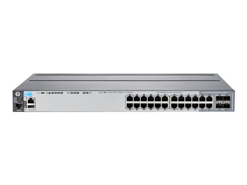 HPE Aruba 2920-24G - Commutateur - Géré - 20 x 10/100/1000 + 4 x SFP Gigabit combiné - Montable sur rack État correct - Hewlett-Packard reconditionné disponible sur Fnac