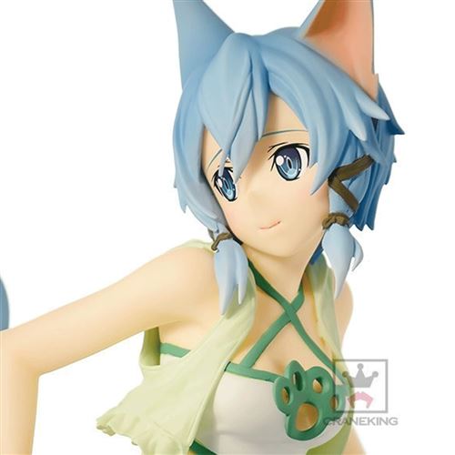 Sword Art Online Code Register - Figurine Sinon Ocean Cait Sith Ver. EXQ État correct - Banpresto reconditionné disponible sur Fnac
