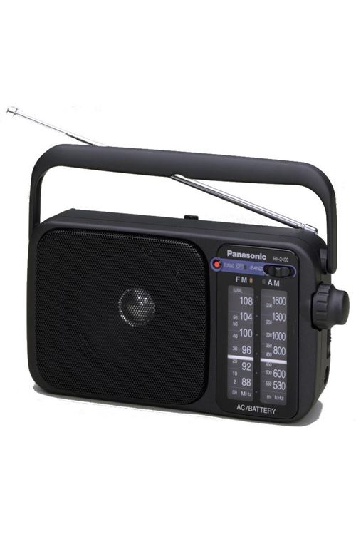 Acheter Radio portable Panasonic RF-2400DEG-K Noir État correct - 33,99 € Radio portable Panasonic RF-2400DEG-K Noir État correct - Panasonic reconditionné disponible sur Fnac