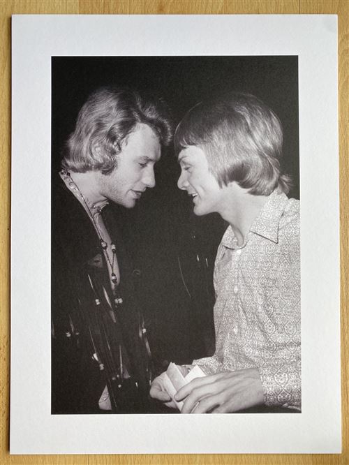 Claude François - Johnny Hallyday - 1969 - 28,4x38cm - Affiche État correct - N/A reconditionné disponible sur Fnac