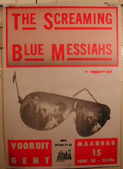 The Screaming Blue Messiahs - 61x86 cm - AFFICHE / POSTER État correct - N/A reconditionné disponible sur Fnac