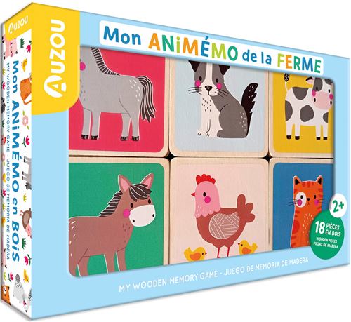 Cubes Auzou Mon Animémo de la ferme État correct - N/A reconditionné disponible sur Fnac