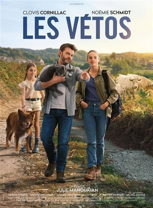 Les Vétos - 2019 - Noémie Schmidt, Clovis Cornillac - 40x60cm - Affiche de cinéma originale pliée État correct - N/A reconditionné disponible sur Fnac