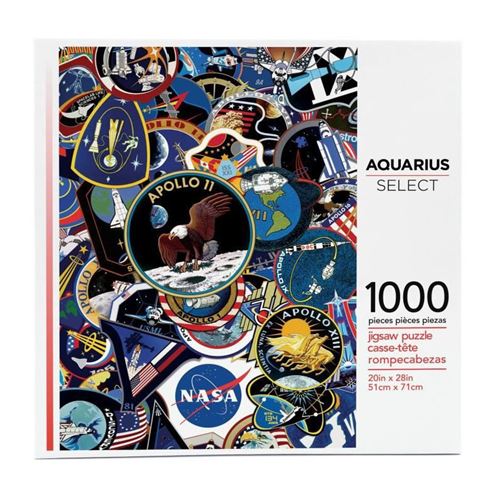 Acheter Puzzle nasa mission patches 62906 1000 pieces - Aquarius État correct - 17,07 € Puzzle nasa mission patches 62906 1000 pieces - Aquarius État correct - N/A reconditionné disponible sur Fnac