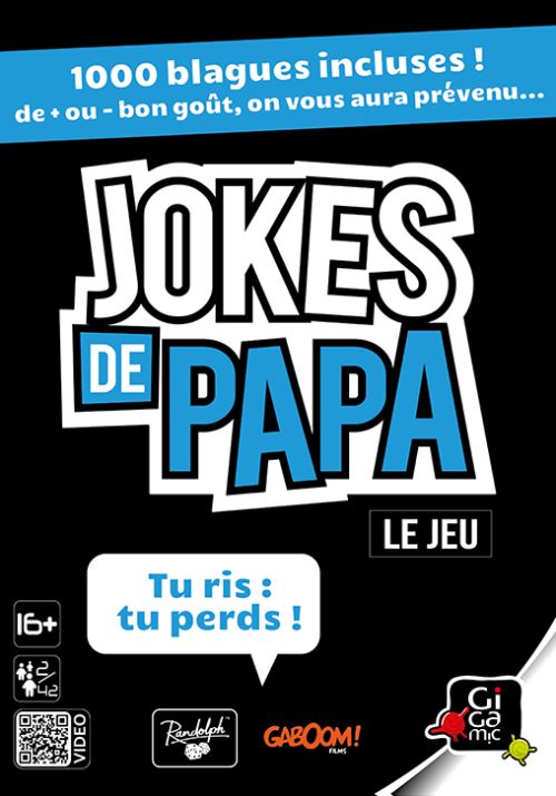 Acheter Jeu d’ambiance Gigamic Jokes de papa État correct - 10,45 € Jeu d’ambiance Gigamic Jokes de papa État correct - Gigamic reconditionné disponible sur Fnac