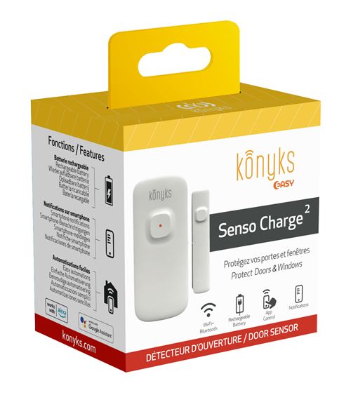 Détecteur d'ouverture Konyks Senso Charge 2 Blanc État correct - Konyks reconditionné disponible sur Fnac