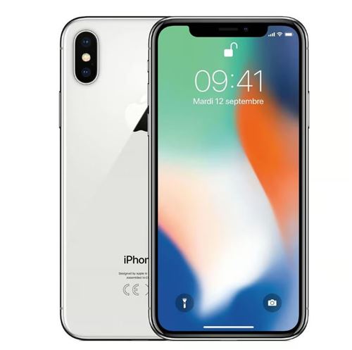 Acheter Apple iPhone X 64 Go 5,8 Argent Reconditionné avec Batterie Neuve État correct - 165,00 € Apple iPhone X 64 Go 5,8 Argent Reconditionné avec Batterie Neuve État correct - N/A reconditionné disponible sur Fnac