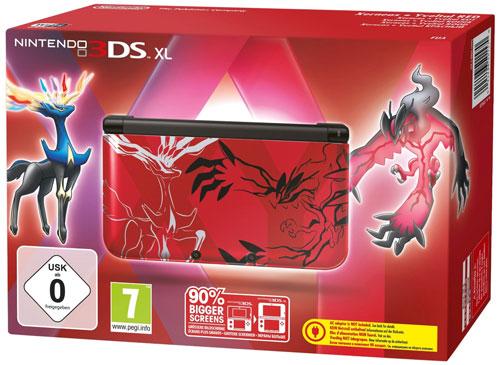 Console Nintendo 3DS XL Pokemon Xerneas Yveltal rouge État correct - Nintendo reconditionné disponible sur Fnac