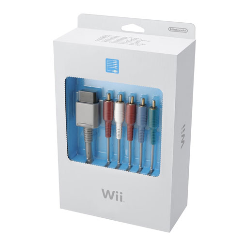 Nintendo Câble Composante Vidéo & Audio YUV Pour Nintendo Wii État correct - Nintendo reconditionné disponible sur Fnac