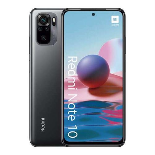 Xiaomi Redmi Note 10 5G - 5G smartphone - double SIM - RAM 4 Go / Mémoire interne 64 Go - 6.5"" - 2400 x 1080 pixels (90 Hz) - 3 x caméras arrière 48 MP, 2 MP, 2 MP - front camera 8 MP - gris graphite