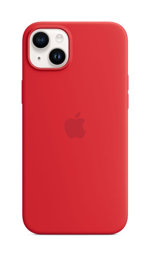 Coque en silicone avec MagSafe pour Apple iPhone 14 Plus (PRODUCT)RED État correct - Apple reconditionné disponible sur Fnac