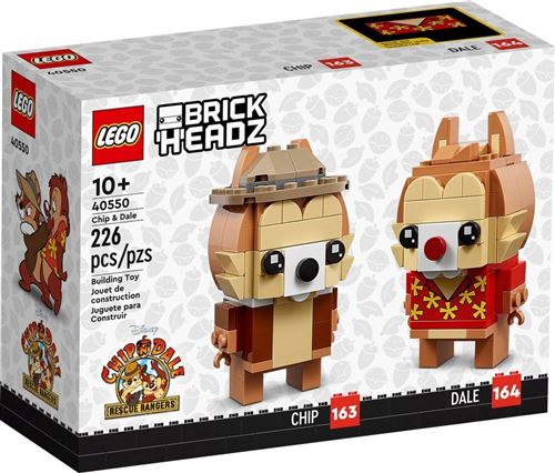 Acheter LEGO® Disney™ 40550 Brickheadz™ Tic et Tac État correct - 68,00 € LEGO® Disney™ 40550 Brickheadz™ Tic et Tac État correct - N/A reconditionné disponible sur Fnac