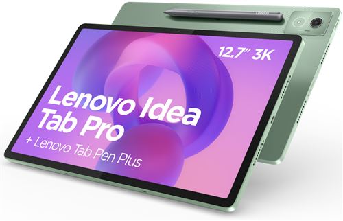 Tablette Tactile Lenovo Idea Tab Pro 12,7"" Wifi 256 Go Vert + Stylet Tab Pen Plus État correct - Lenovo reconditionné disponible sur Fnac