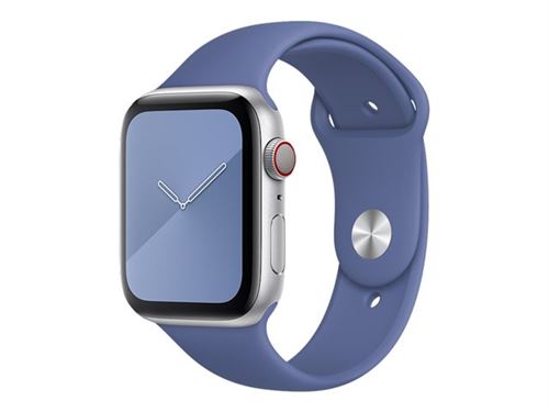 Apple 44mm Sport Band - Bracelet de montre pour montre intelligente - taille Regular - bleu de lin - pour Watch Hermès Series 9, SE 3, Series 10, Series 11, Series 8, Series 9, Ultra 2, Ultra 3 État correct - Apple reconditionné disponible sur Fnac