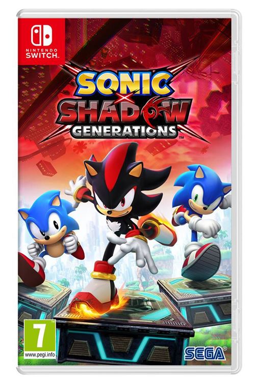 Jeu Sonic x Shadow Generations Nintendo Switch État correct -  reconditionné disponible sur Fnac