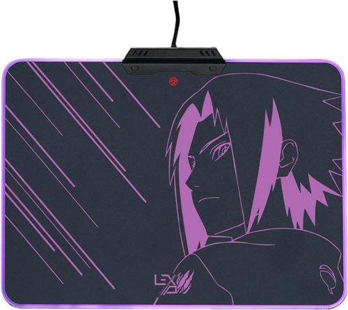 Tapis de souris Lexip x Tsume Naruto Shippuden Sasuke Revenge Noir et violet État correct - Lexip reconditionné disponible sur Fnac