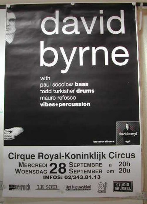 Acheter BYRNE David - 67x87 cm - AFFICHE / POSTER État correct - 17,99 € BYRNE David - 67x87 cm - AFFICHE / POSTER État correct - N/A reconditionné disponible sur Fnac