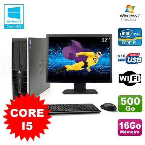 Acheter Pc hp elite 8100 sff core i5-650 3.2ghz 16go 500go graveur wifi w7ecran 22 État correct - 428,00 € Pc hp elite 8100 sff core i5-650 3.2ghz 16go 500go graveur wifi w7ecran 22 État correct - Hewlett-Packard reconditionné disponible sur Fnac