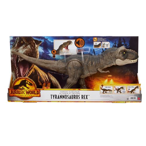 Figurine Jurassic World T-Rex Morsure Extrême État correct - Jurassic World reconditionné disponible sur Fnac