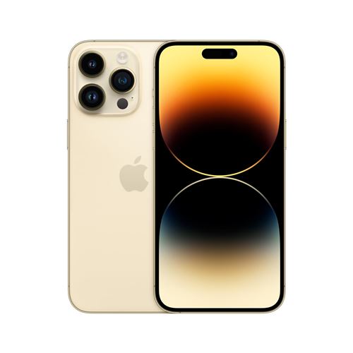 Acheter Apple iPhone 14 Pro Max 6,7"" 5G Double SIM 128 Go Or État correct - 455,99 € Apple iPhone 14 Pro Max 6,7"" 5G Double SIM 128 Go Or État correct - Apple reconditionné disponible sur Fnac