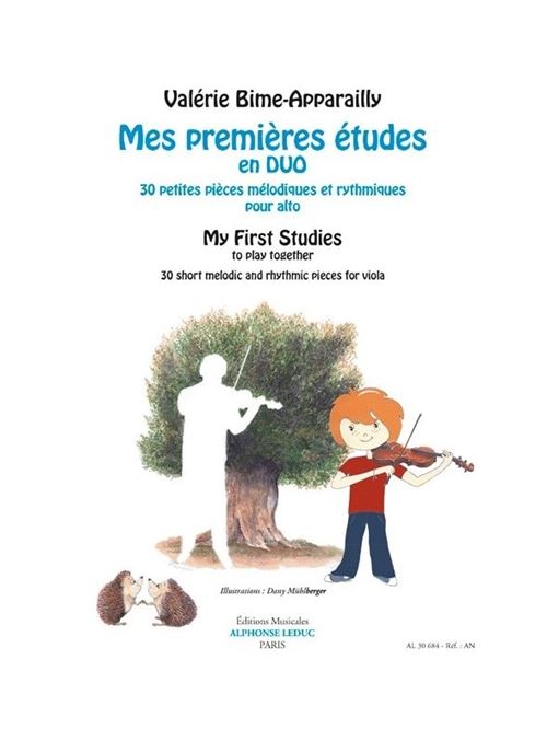 Leduc BIME-apparailly Valerie - Mes Premieres Etudes En Duo Pour Alto Alto État correct - N/A reconditionné disponible sur Fnac