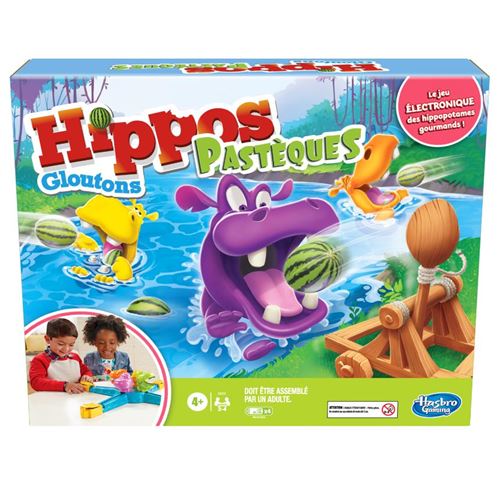 Jeu classique Hasbro Gaming Hippos Gloutons Pastèques État correct - Hasbro Gaming reconditionné disponible sur Fnac
