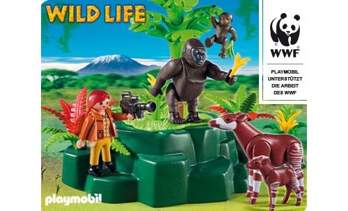 Acheter Playmobil wild life 5273 gorilles et okapis avec vegetation État correct - 49,54 € Playmobil wild life 5273 gorilles et okapis avec vegetation État correct - Playmobil reconditionné disponible sur Fnac